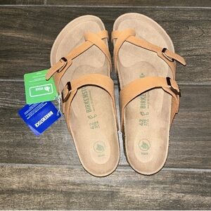 NEW Birkenstock Mayari Sandals Unisex 42 L. W 11 M 9 Brown Sand Pecan VEGAN